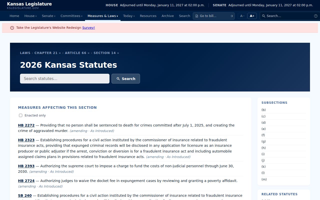 Kansas criminal expungement statute
